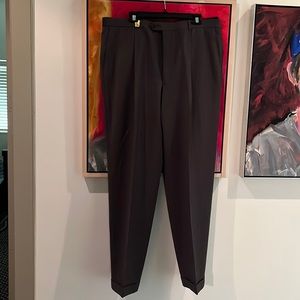Mens Armani  Charcoal Grey Dress Pants